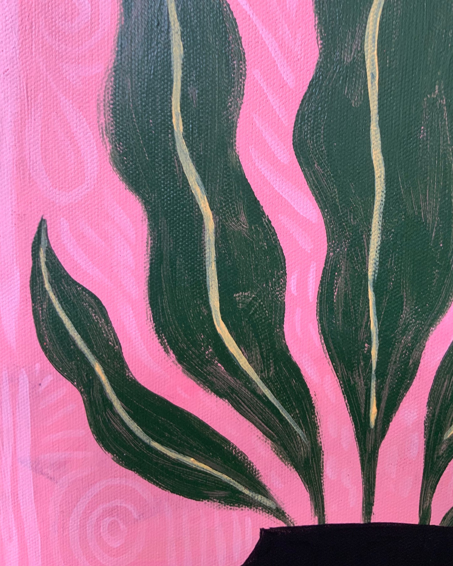 Florecer oscuro en rosa